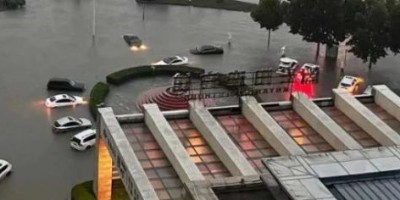 河南省氣象臺22日7時50分繼續發布暴雨紅色預警