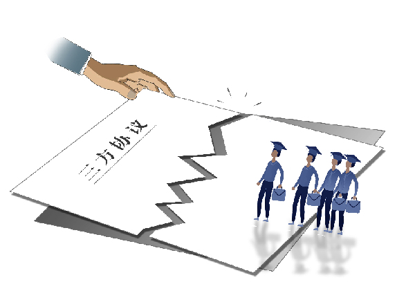 企業單方毀約、變相勸退　校招生權益如何保障？