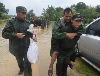洪災勢猛 安徽勠力同心渡難關