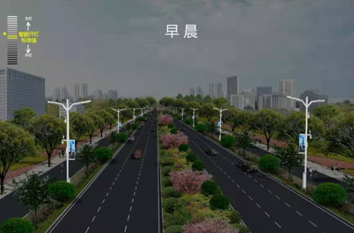 浙江浙天通信工程有限公司研制的智慧燈桿