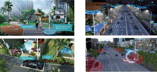 浙江浙天通信工程有限公司研制的智慧燈桿