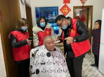 擴大“黨建朋友圈” 老人理發少跑路